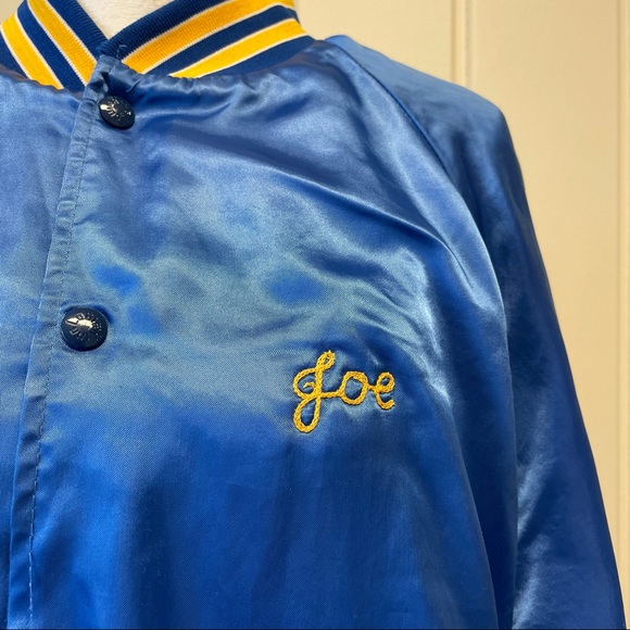 Vintage 80s Novelty Bomber Jacket - Picture 3 of 5